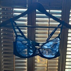 French lingerie brand YSE blue bra